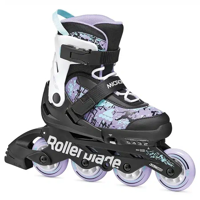 Детские ролики Rollerblade Microblade SL black-lavander