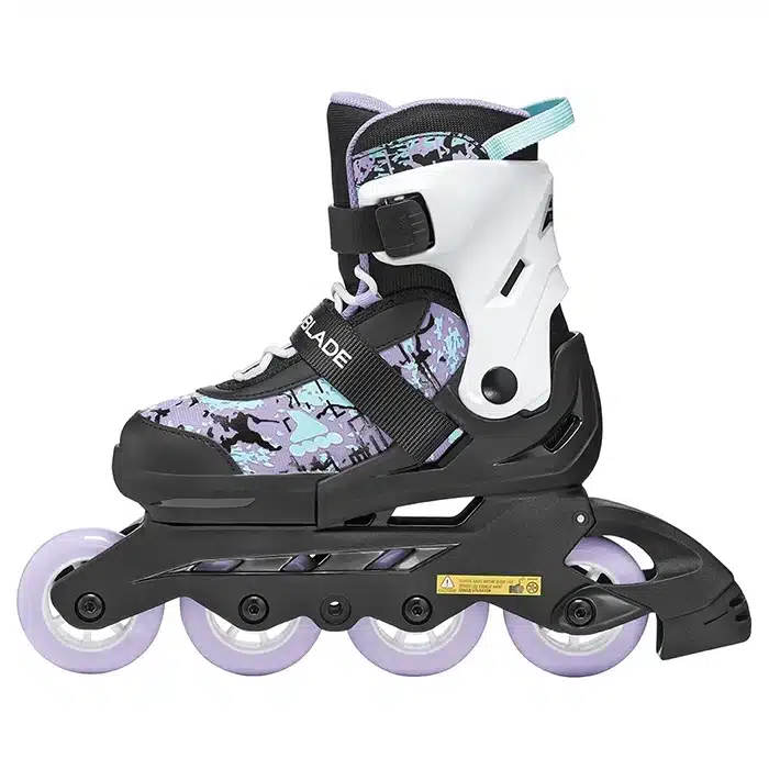 Детские ролики Rollerblade Microblade SL black-lavander Детские ролики Rollerblade Microblade SL black-lavander