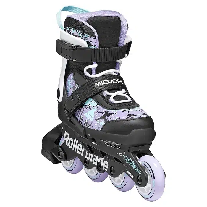 Детские ролики Rollerblade Microblade SL black-lavander Детские ролики Rollerblade Microblade SL black-lavander