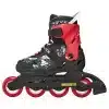 Детские роликовые коньки Rollerblade Microblade SL Black-Red