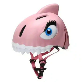 Дитячий шолом Monster Shark Light Pink