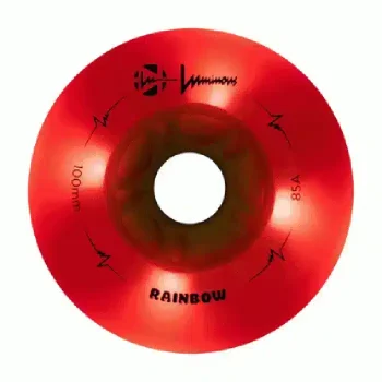 Светящиеся колеса для роликов FR Skates Luminous Rainbow 100 mm (4 шт)