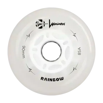 Светящиеся колеса для роликов FR Skates Luminous Rainbow 90 mm (2 шт)