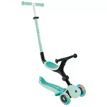 Детский самокат-трансформер Globber Go•Up Active Lights Mint (3-в-1) Детский самокат-трансформер Globber Go•Up Active Lights Mint (3-в-1)