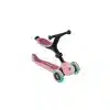 Детский самокат-трансформер Globber Go•Up Active Lights Pastel Pink (3-в-1)