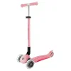 Дитячий триколісний самокат Globber Elite Lights Pastel Pink Дитячий триколісний самокат Globber Elite Lights Pastel Pink