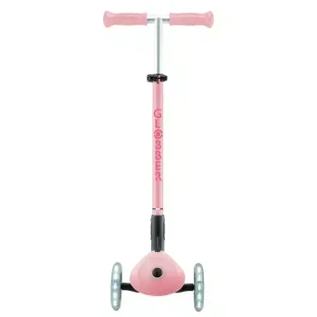 Детский трехколесный самокат Globber Elite Lights Pastel Pink