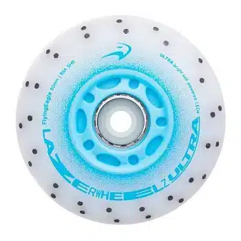 Світящiся колеса для роликів Flying Eagle Lazerweels Ultra Spark Blue