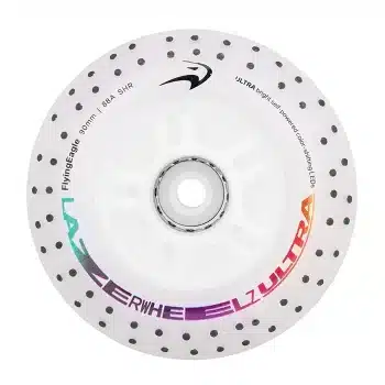 Светящиеся колеса для роликов Flying Eagle Lazerweels Ultra Spark Color-Shifting 90мм