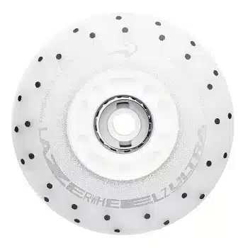 Світящiся колеса для роликів Flying Eagle Lazerweels Ultra Spark White