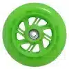 Светящиеся колеса для роликов Led Wheels Green 110мм Светящиеся колеса для роликов Led Wheels Green 110мм