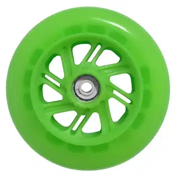 Светящиеся колеса для роликов Led Wheels Green 110мм