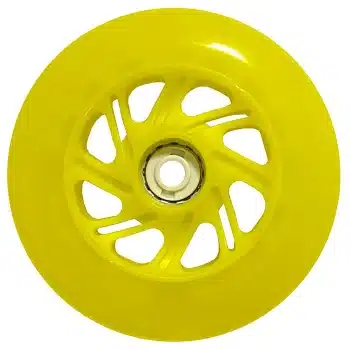 Светящиеся колеса для роликов Led Wheels Yellow 110мм