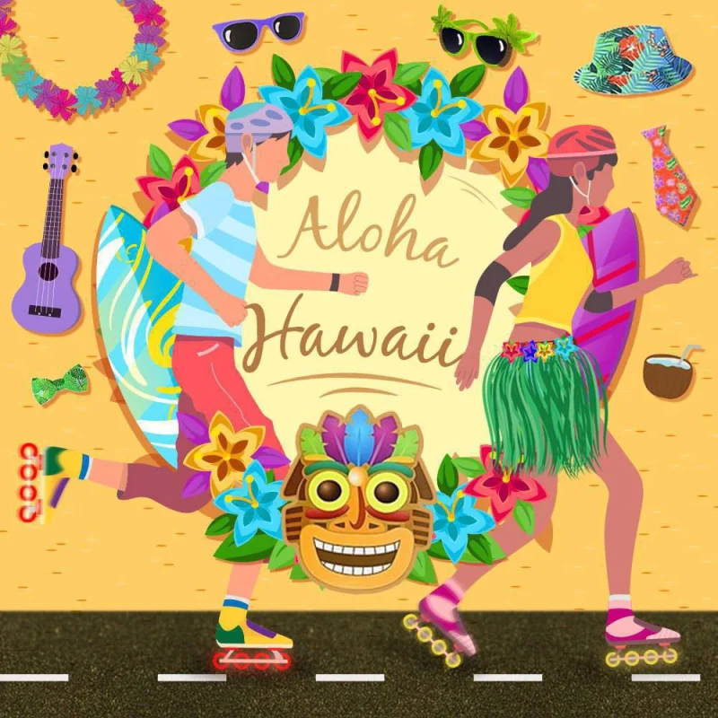 Aloha, Одесса! Гавайская покатушка на роликах