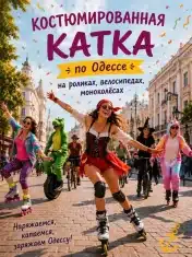 🎉 Костюмована покатушка в Одесі: Літній карнавал на колесах