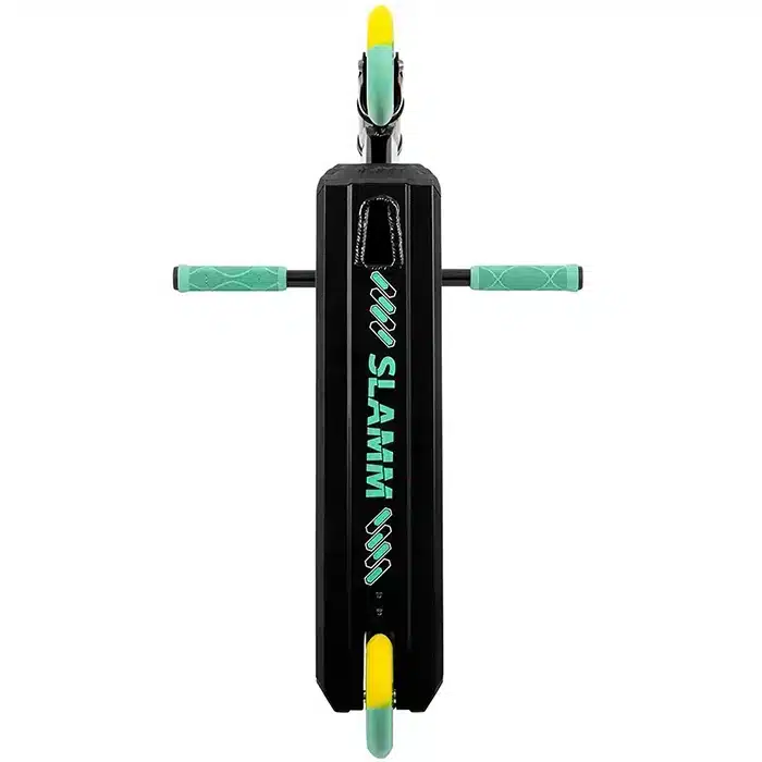Трюковой самокат Slamm Classic Mini Pro black-green Трюковой самокат Slamm Classic Mini Pro black-green