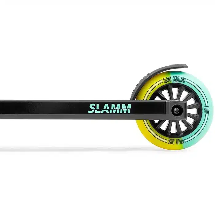 Трюковой самокат Slamm Classic Mini Pro black-green Трюковой самокат Slamm Classic Mini Pro black-green