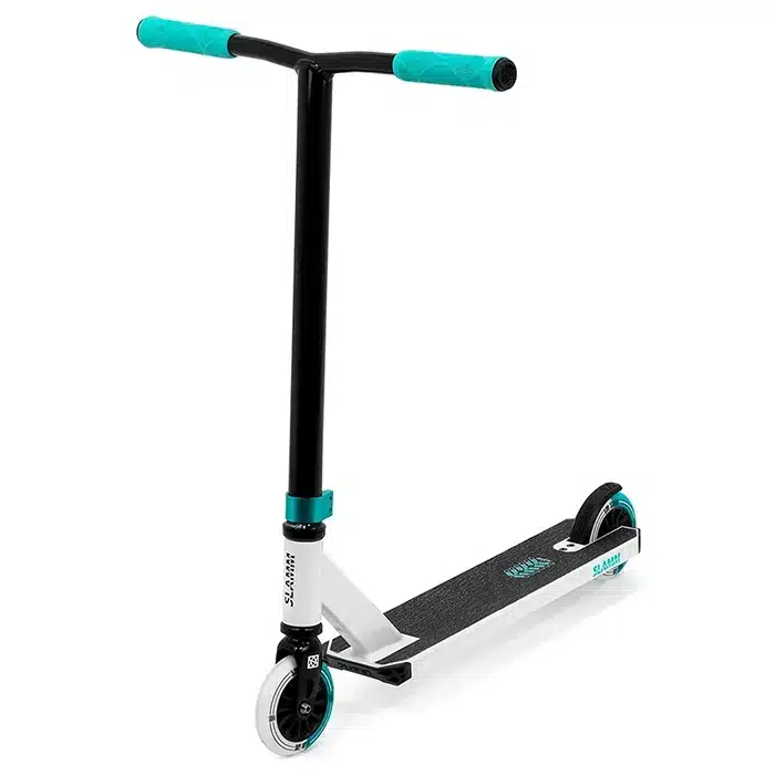 Трюковой самокат Slamm Classic Mini Pro white-mint Трюковой самокат Slamm Classic Mini Pro white-mint