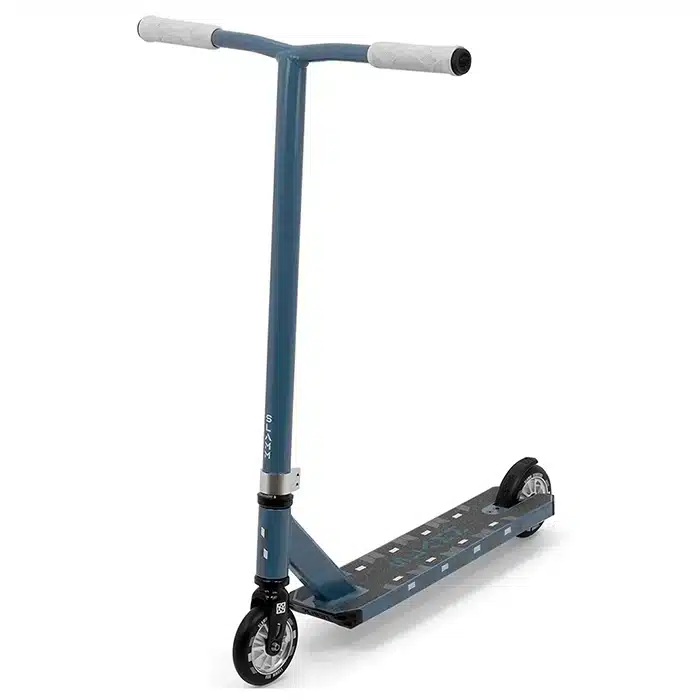 Трюковой самокат Slamm Classic Pro blue-silver Трюковой самокат Slamm Classic Pro blue-silver