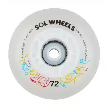 Колеса для дитячих роликів Flying Eagle Sol Multicolor