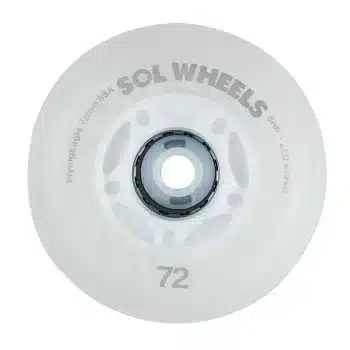 Колеса для дитячих роликів Flying Eagle Sol White