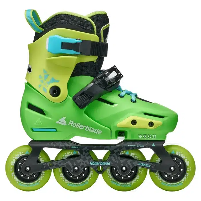 Дитячі роликові ковзани Rollerblade Apex Green Lime Дитячі роликові ковзани Rollerblade Apex Green Lime