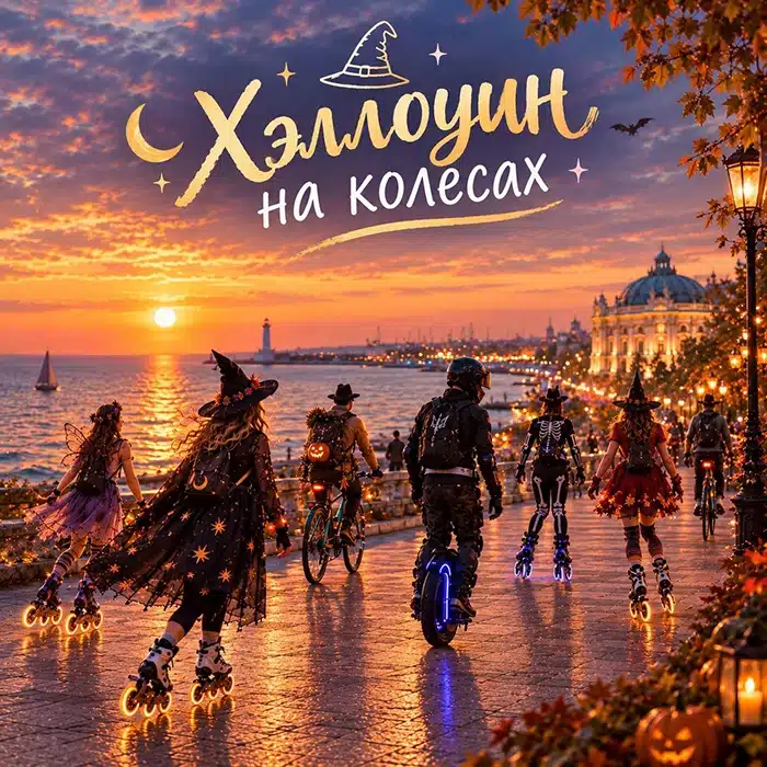 🧙♂️ Хэллоуин на колёсах в Одессе 🧝🏼♂️